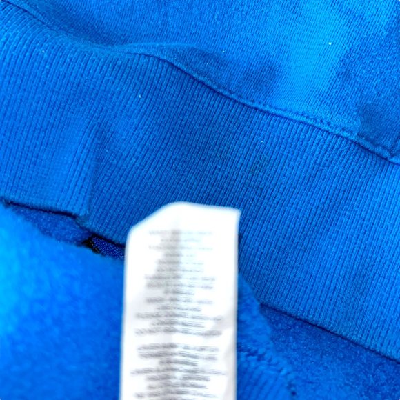 🍃2/$20🍃 Hurley Kids' Zipup Hoodie, Blue, Large - Picture 6 of 7